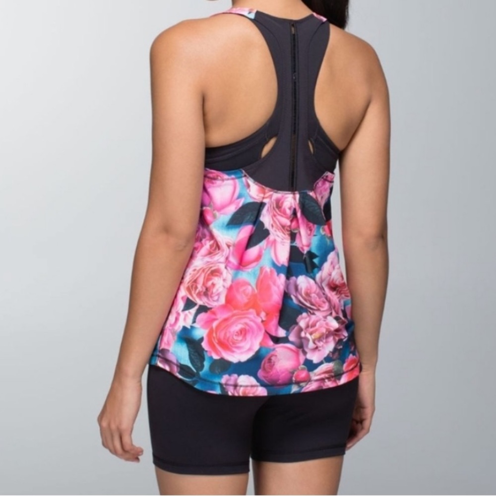 Lighten Up Singlet - Secret Garden
